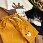 تیشرت شلوارک بچگانه گاو کد ۳۰۰۲