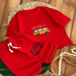 تیشرت شلوارک اتوبوس کد 3039 - Image 4