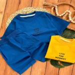 تیشرت شلوارک لبخند کد3041 - Image 3