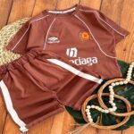 تیشرت شلوارک نواردوزی کد 3048 - Image 7
