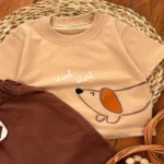 تیشرت شلوارک ووف کد 3056 - Image 3