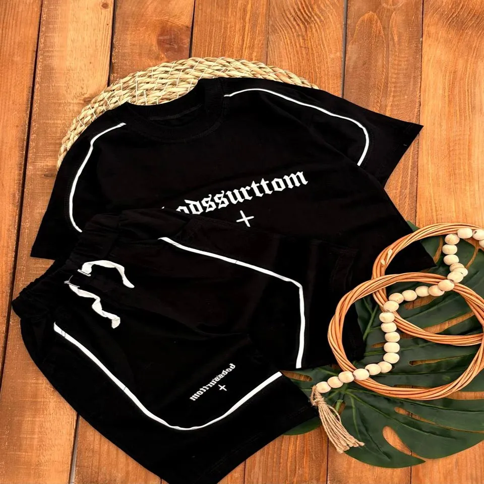 tishirtshalvarak تیشرت شلوارک مغزی کد 3072 - Image 1