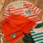 تیشرت شلوارک تدی کد 3079 - Image 4