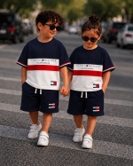 تیشرت شلوارک تامی5038 - Image 2