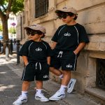 تیشرت شلوارک آلو5082 - Image 2