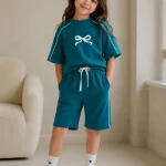 تیشرت شلوارک پاپیون۶۰۰۸