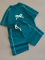 تیشرت شلوارک پاپیون۶۰۰۸ - Image 2
